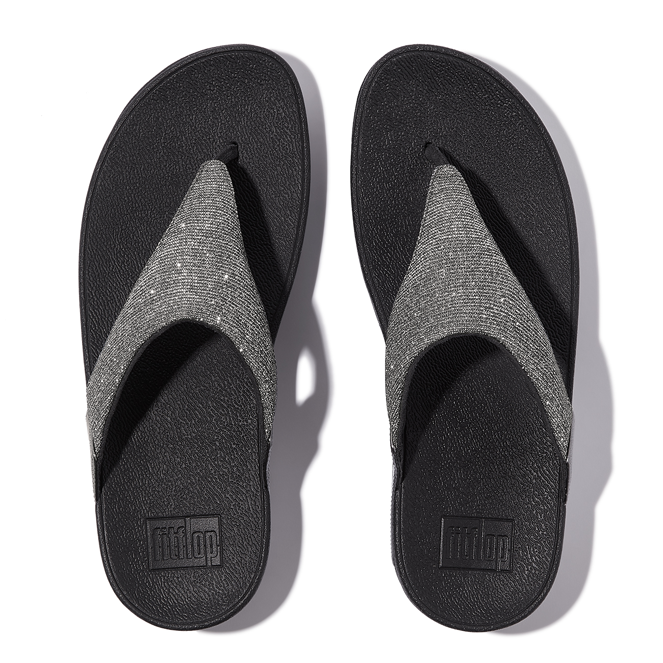 FitFlop Lulu Shimmerlux Toe-Post Sandals 2 FitFlop Lulu Shimmerlux Toe-Post Sandals - Afbeelding 2