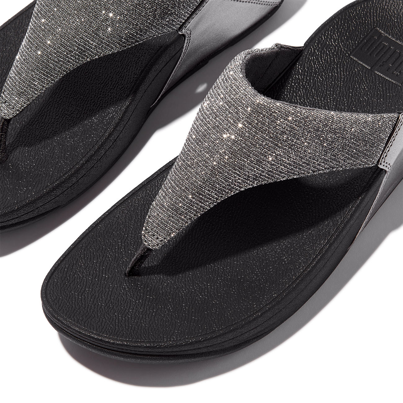 FitFlop Lulu Shimmerlux Toe-Post Sandals 3 FitFlop Lulu Shimmerlux Toe-Post Sandals - Afbeelding 3