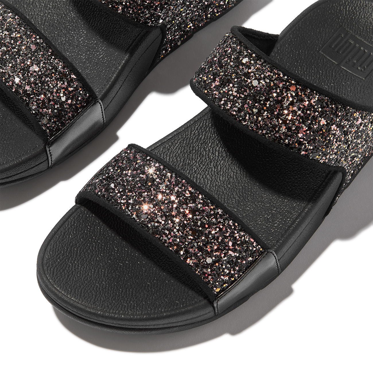 FitFlop Lulu Multi-Tonal Glitter Slides 3 FitFlop Lulu Multi-Tonal Glitter Slides - Afbeelding 3