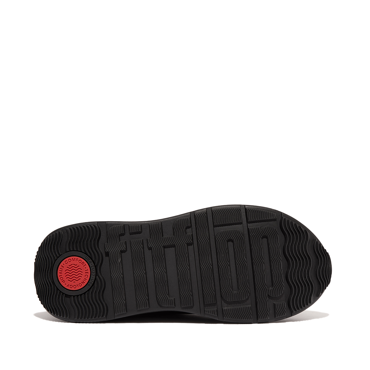 FitFlop F-Mode Leather/Suede Flatform Sneakers 4 FitFlop F-Mode Leather/Suede Flatform Sneakers - Afbeelding 4