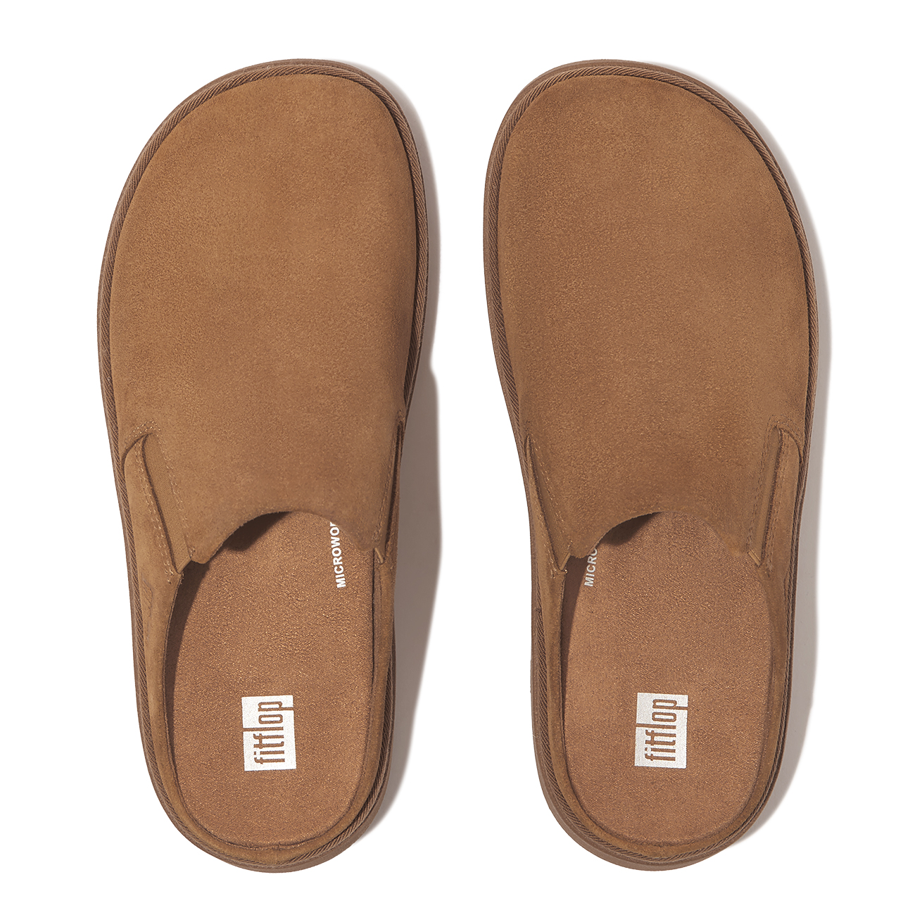 FitFlop Gen-FF Closed Back Mule - Suede 2 FitFlop Gen-FF Closed Back Mule - Suede - Afbeelding 2