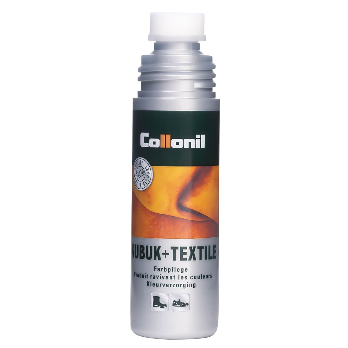 Collonil Nubuk + Textile Donkergrijs 2 Collonil Nubuk + Textile Donkergrijs - Afbeelding 2