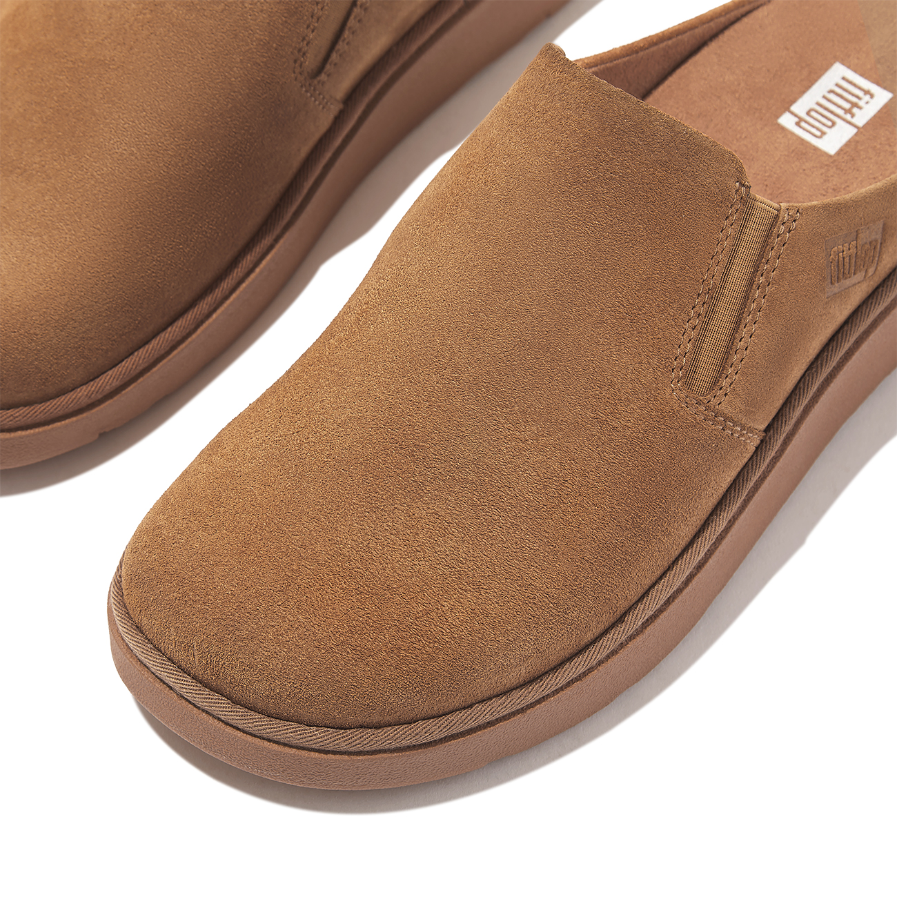 FitFlop Gen-FF Closed Back Mule - Suede 3 FitFlop Gen-FF Closed Back Mule - Suede - Afbeelding 3
