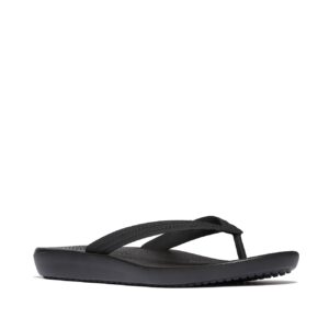 FitFlop Iqushion Mens Textured-Strap Flip-Flops