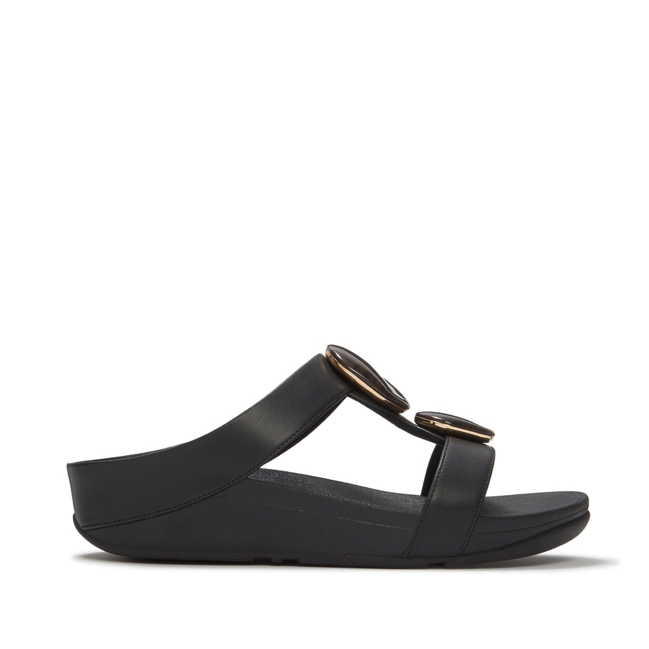 FitFlop Fino Marbled-Stone H-Bar Slides 1 FitFlop Fino Marbled-Stone H-Bar Slides