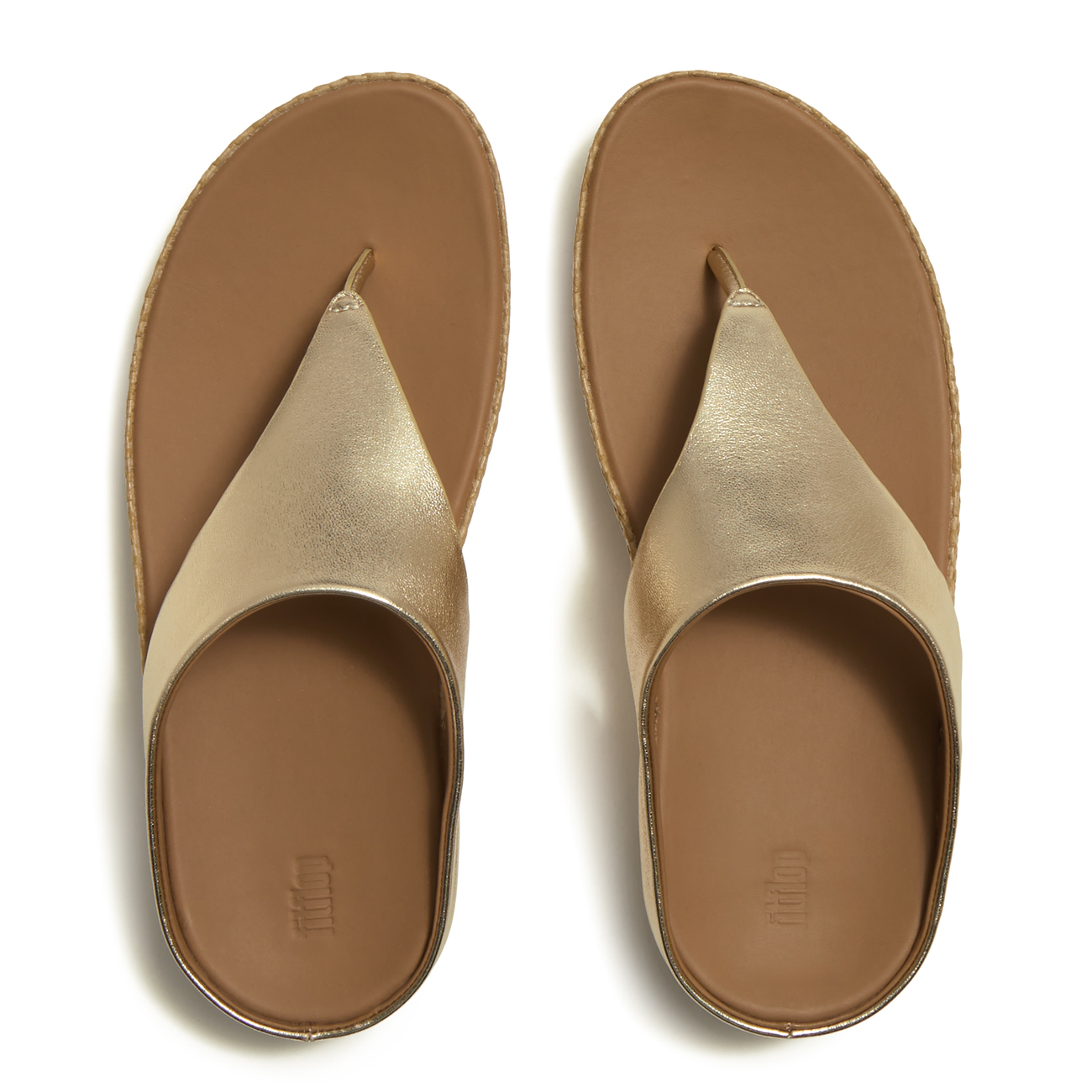 FitFlop Lulu Lux Graphic-Weave Leather Toe-Post Sandals 2 FitFlop Lulu Lux Graphic-Weave Leather Toe-Post Sandals - Afbeelding 2