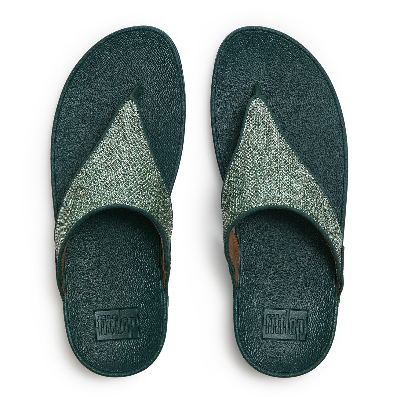 FitFlop Lulu Shimmerglitz Toe-Post Sandals 2 FitFlop Lulu Shimmerglitz Toe-Post Sandals - Afbeelding 2