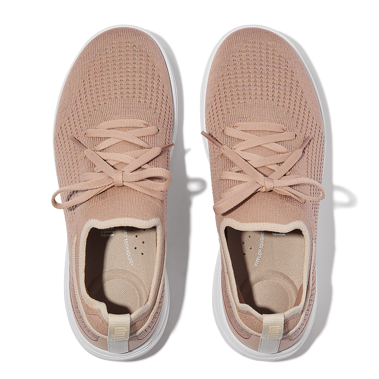 FitFlop Super-Q Knit Slip-On Laced Sneaker 2 FitFlop Super-Q Knit Slip-On Laced Sneaker - Afbeelding 2