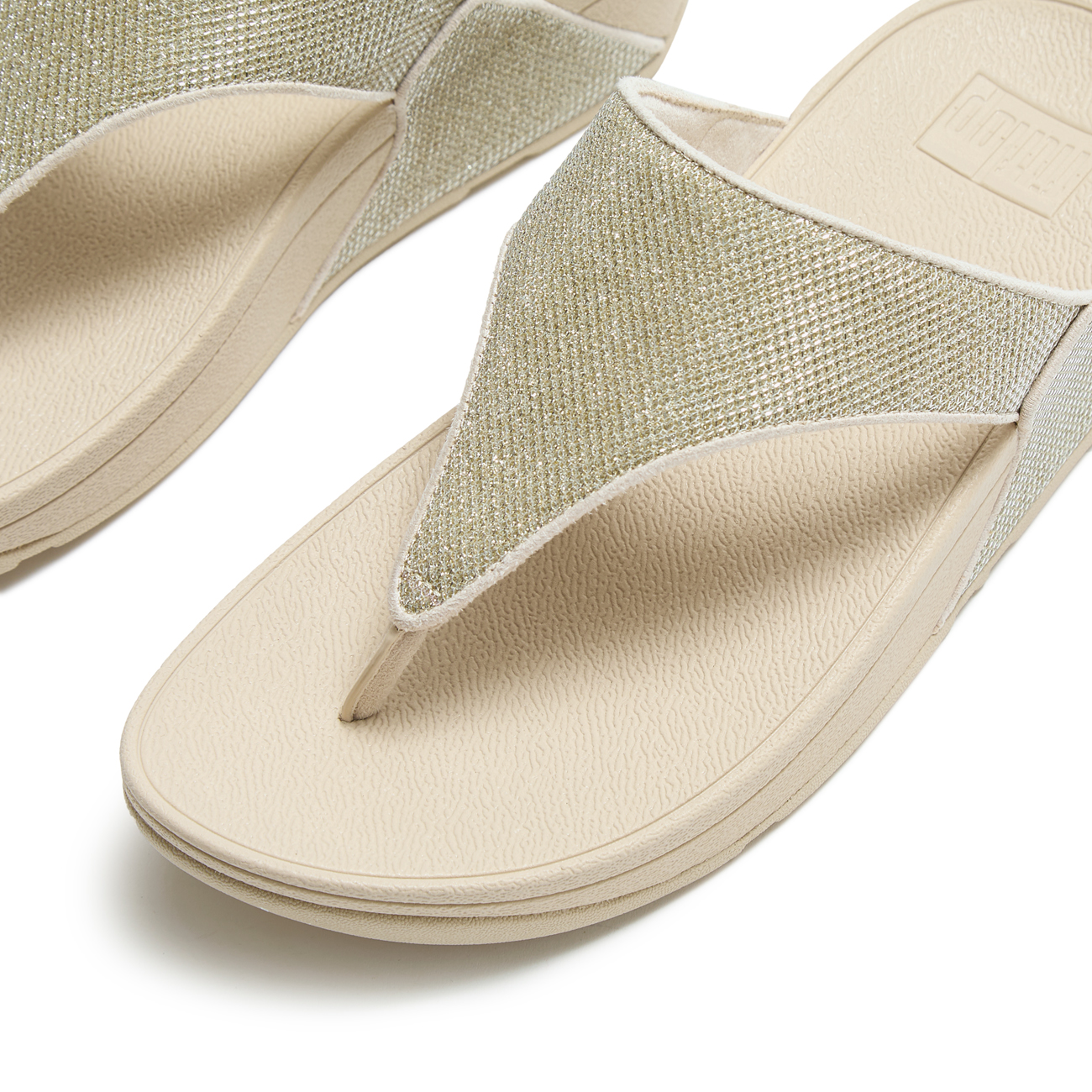 FitFlop Lulu Shimmerglitz Toe-Post Sandals 3 FitFlop Lulu Shimmerglitz Toe-Post Sandals - Afbeelding 3