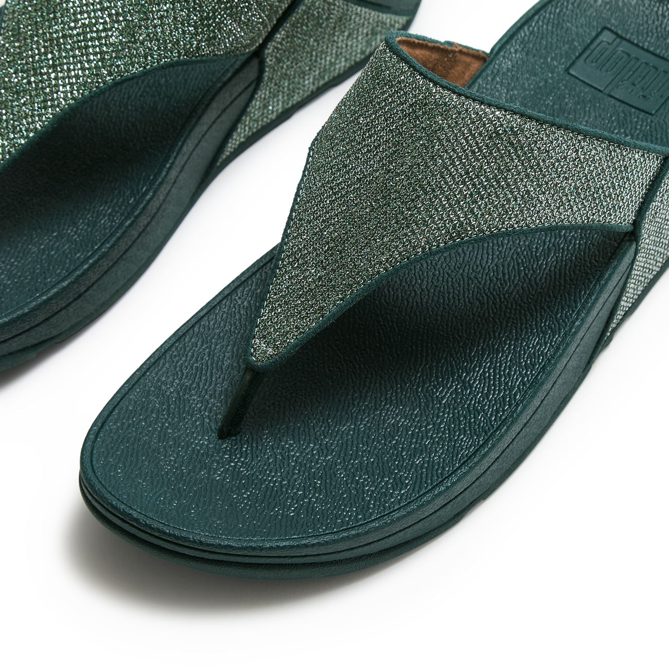 FitFlop Lulu Shimmerglitz Toe-Post Sandals 3 FitFlop Lulu Shimmerglitz Toe-Post Sandals - Afbeelding 3