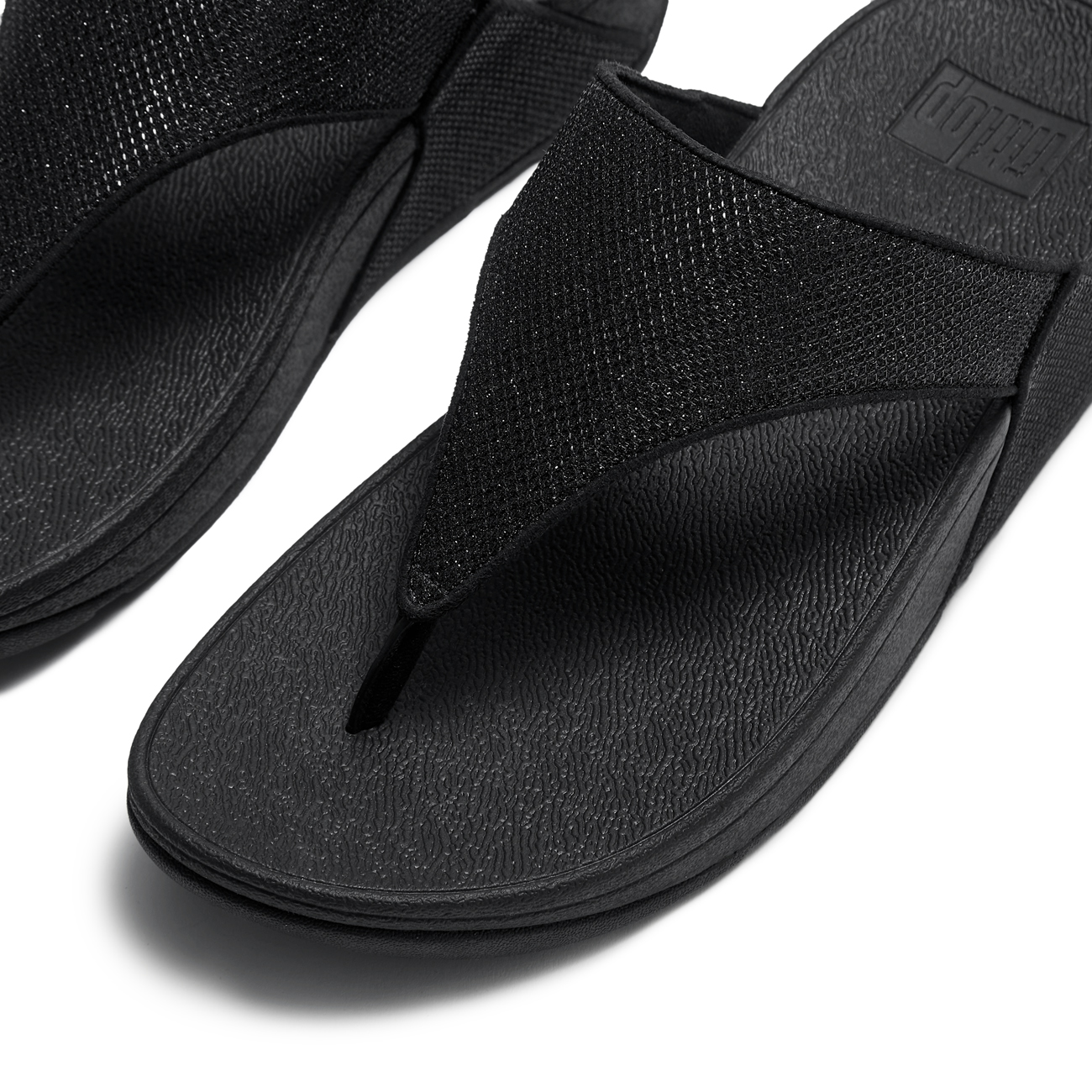 FitFlop Lulu Shimmerglitz Toe-Post Sandals 3 FitFlop Lulu Shimmerglitz Toe-Post Sandals - Afbeelding 3